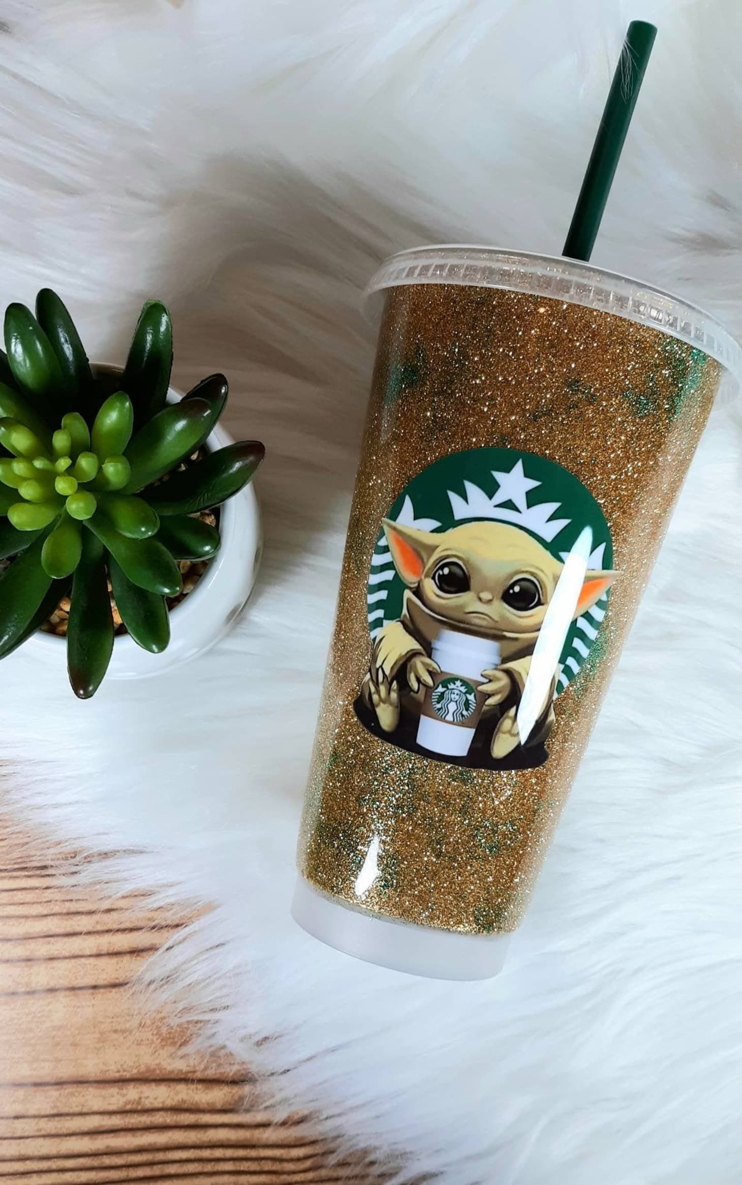 Baby Yoda Starbucks Reusable Cup Apartment Therapy