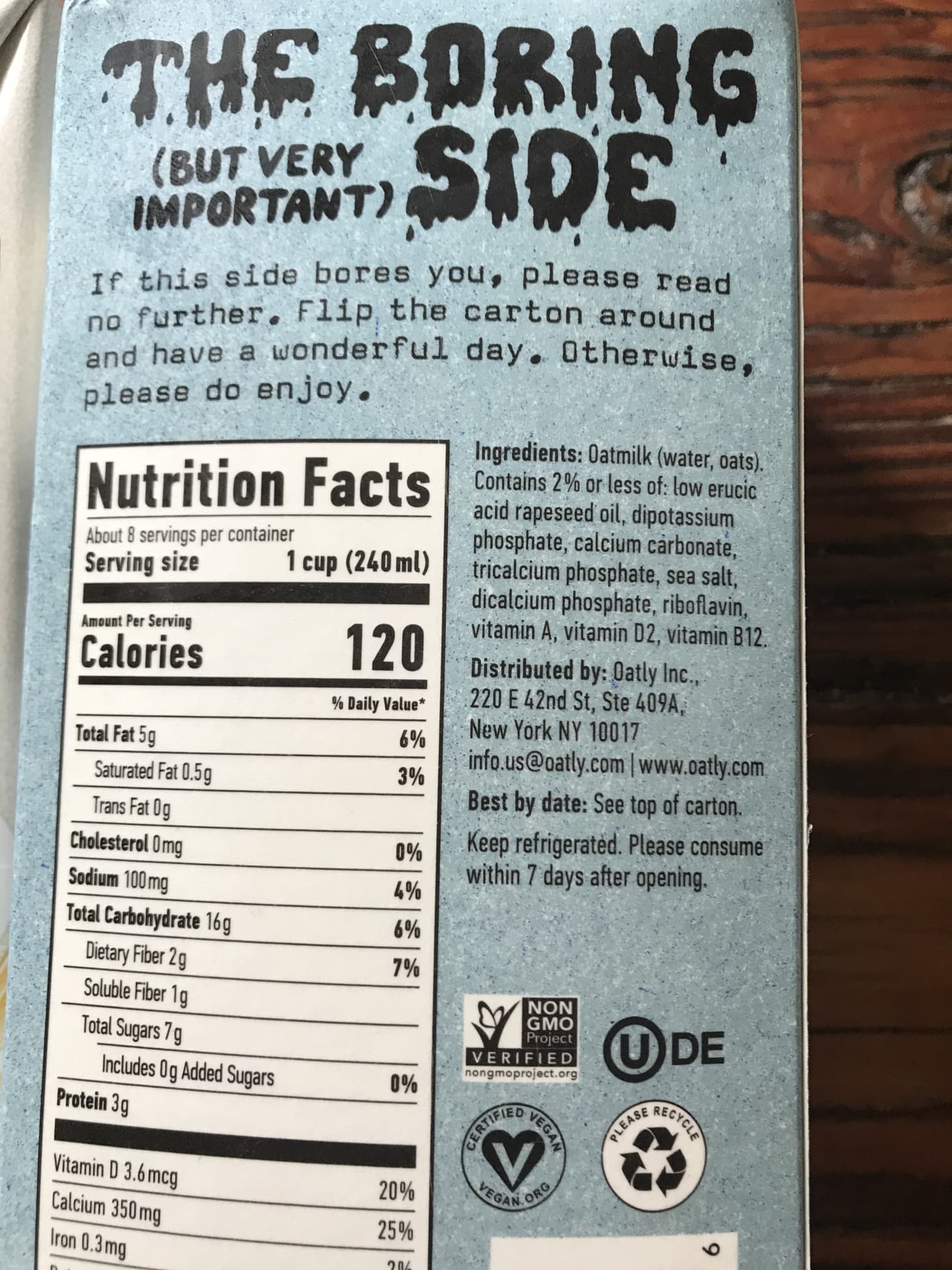 Trader Joes Oat Milk - Oatly, Califia Farms Comparison | Kitchn