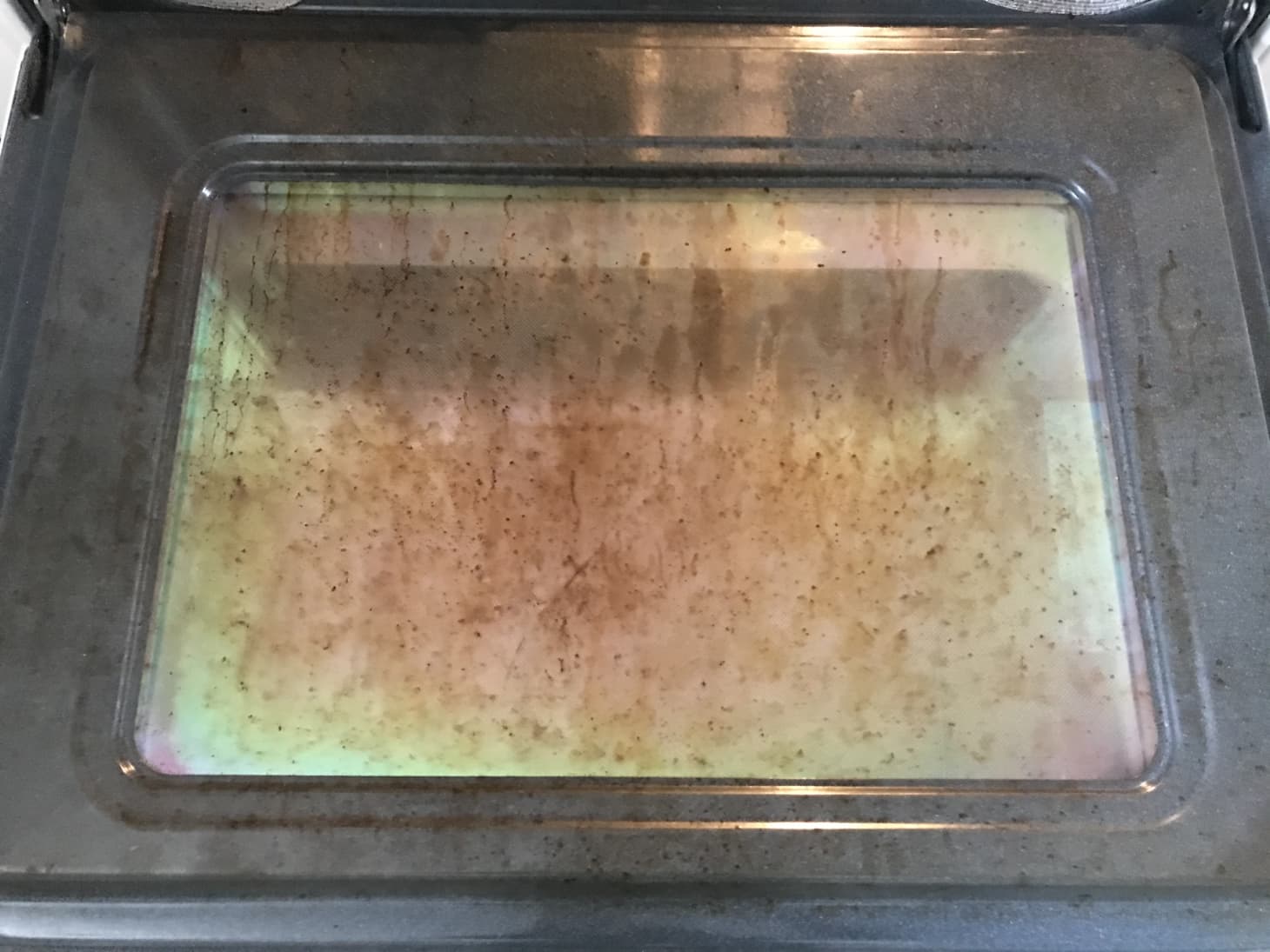 Clean Oven with a Magic Eraser Kitchn