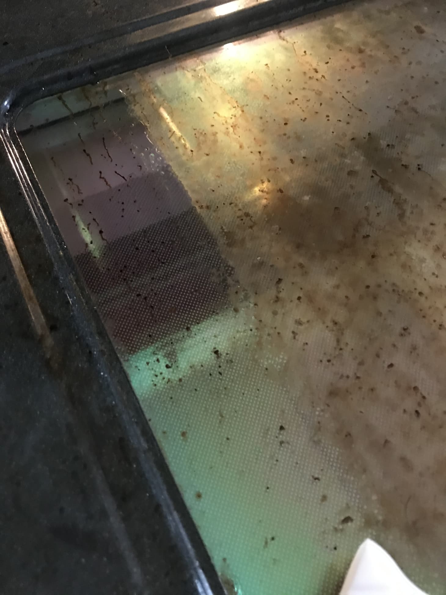 Clean Oven with a Magic Eraser Kitchn