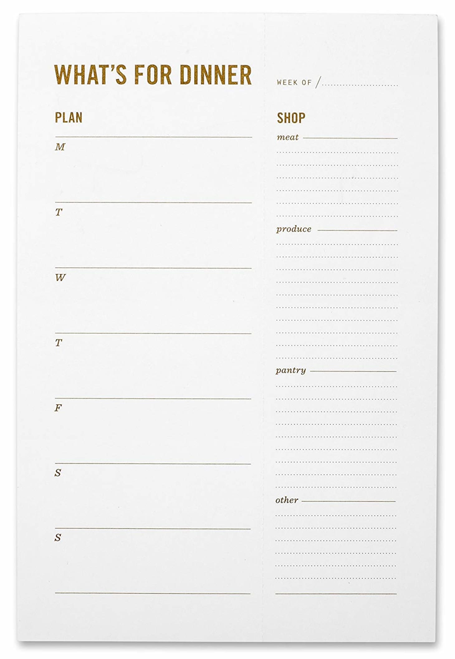 Best Meal Planning Notebooks - Kitchn Readers | Kitchn