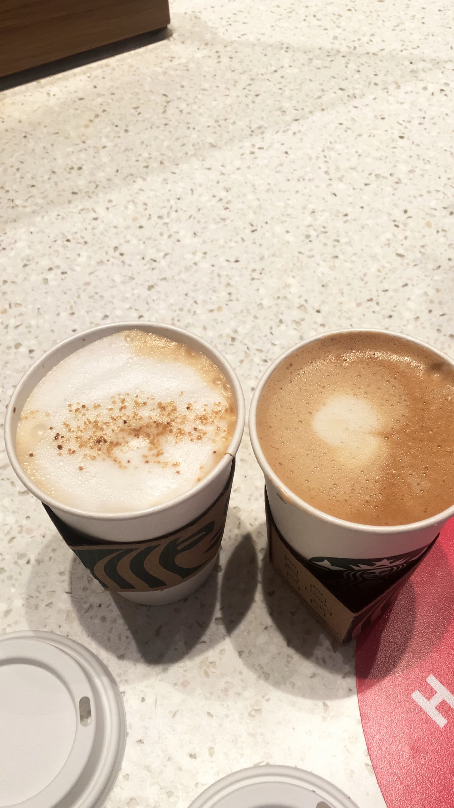 I Tried the Almondmilk Honey Flat White and the Coconutmilk Latte from