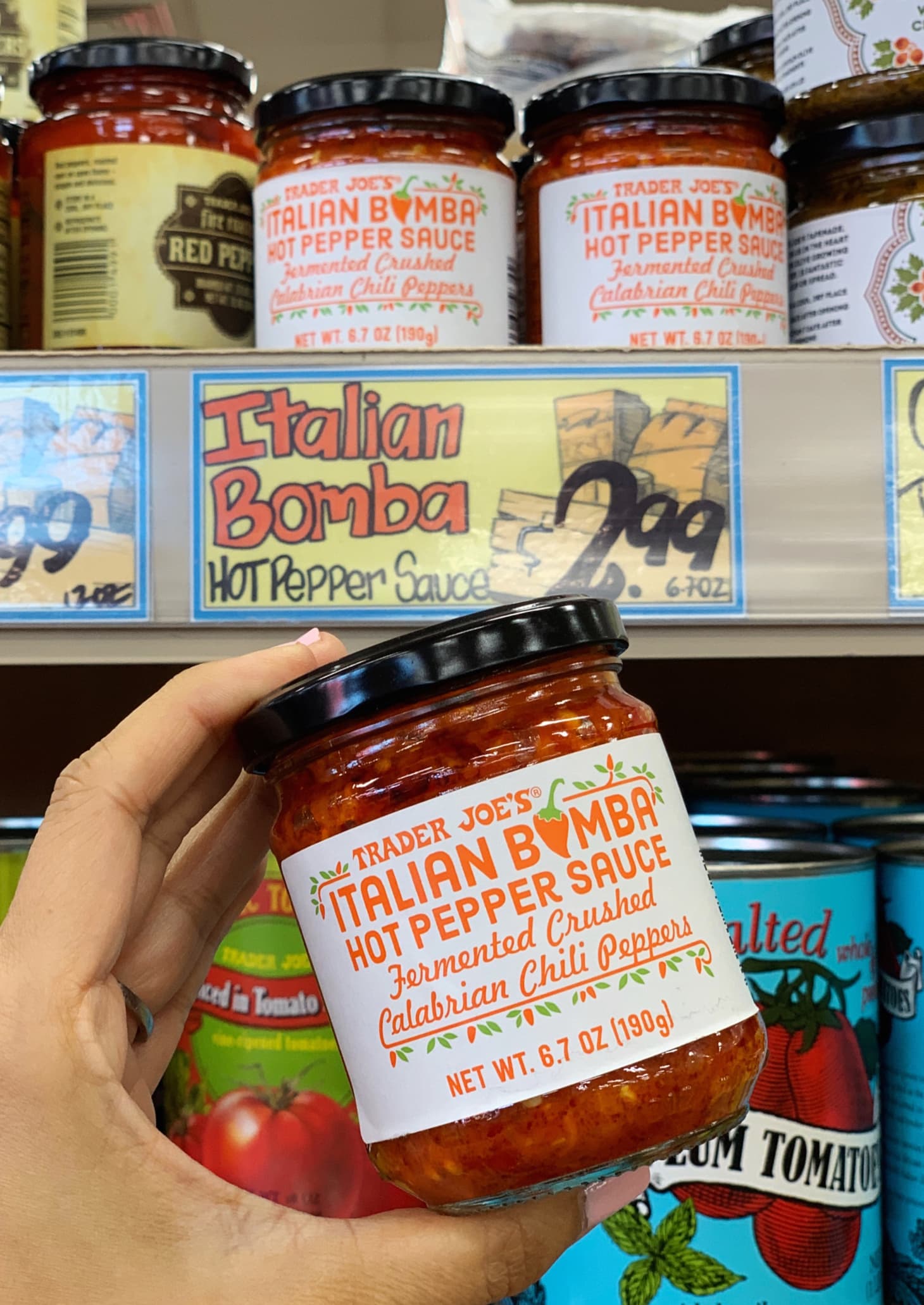 Trader Joe's Italian Bomba Hot Pepper Sauce Review Kitchn