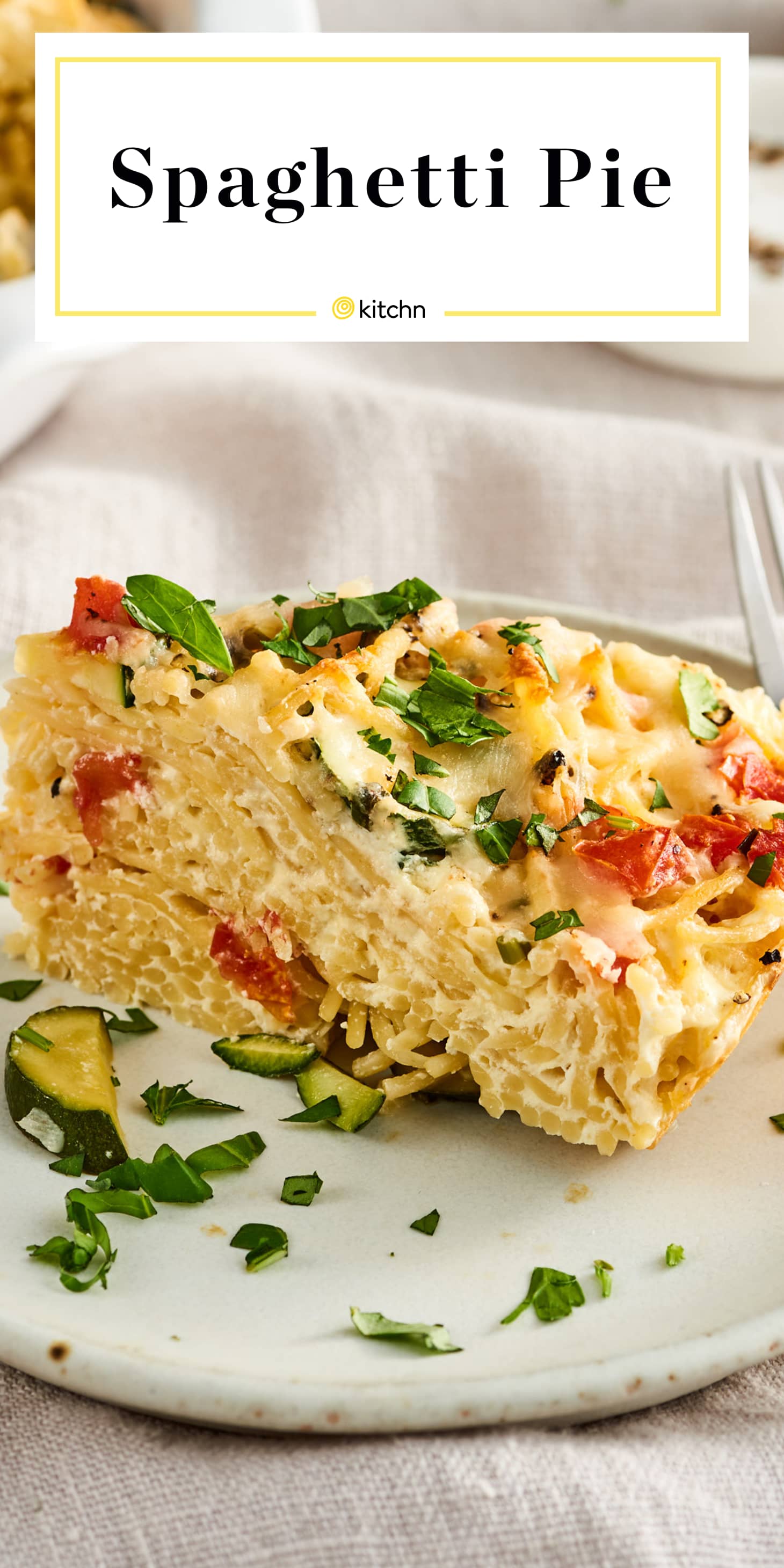 Spaghetti Pie Kitchn