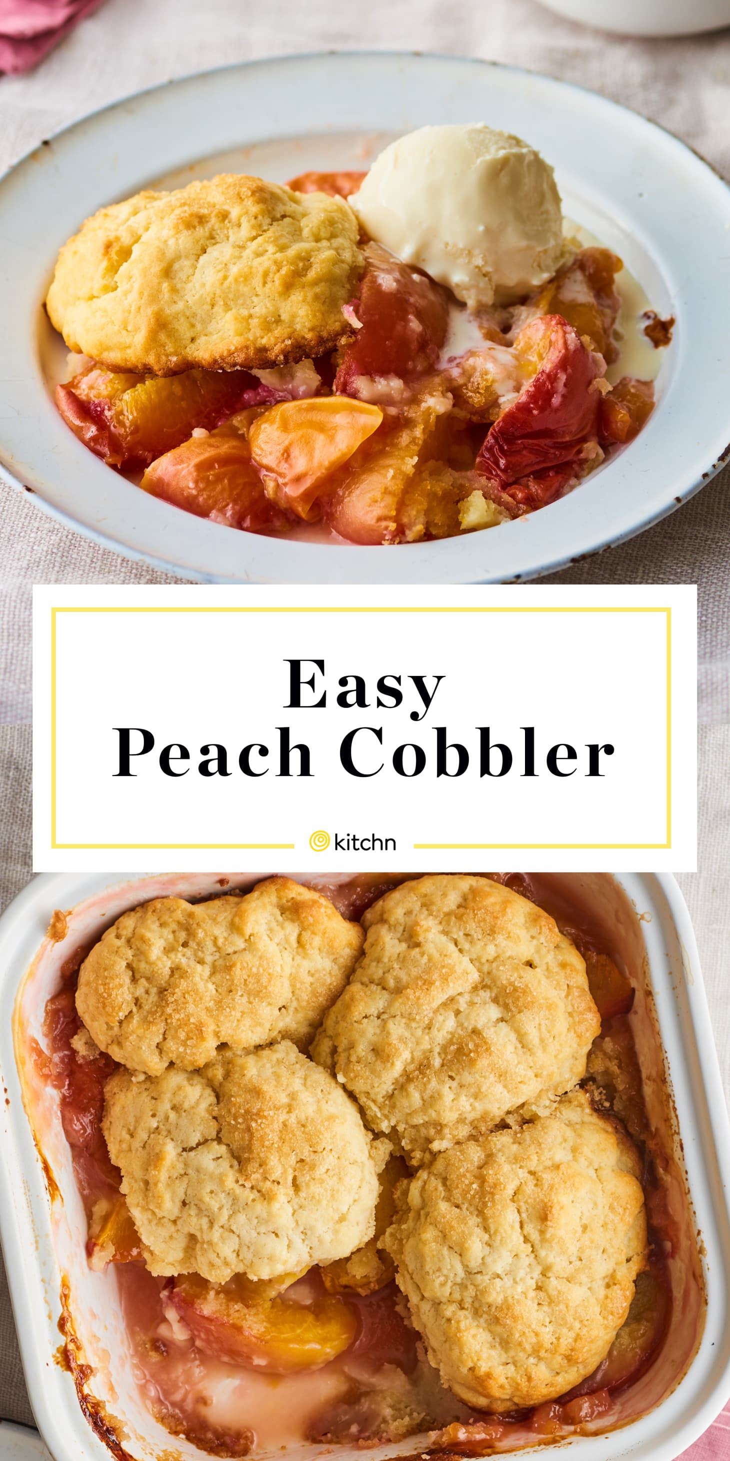 How To Make Easy Peach Cobber | Kitchn