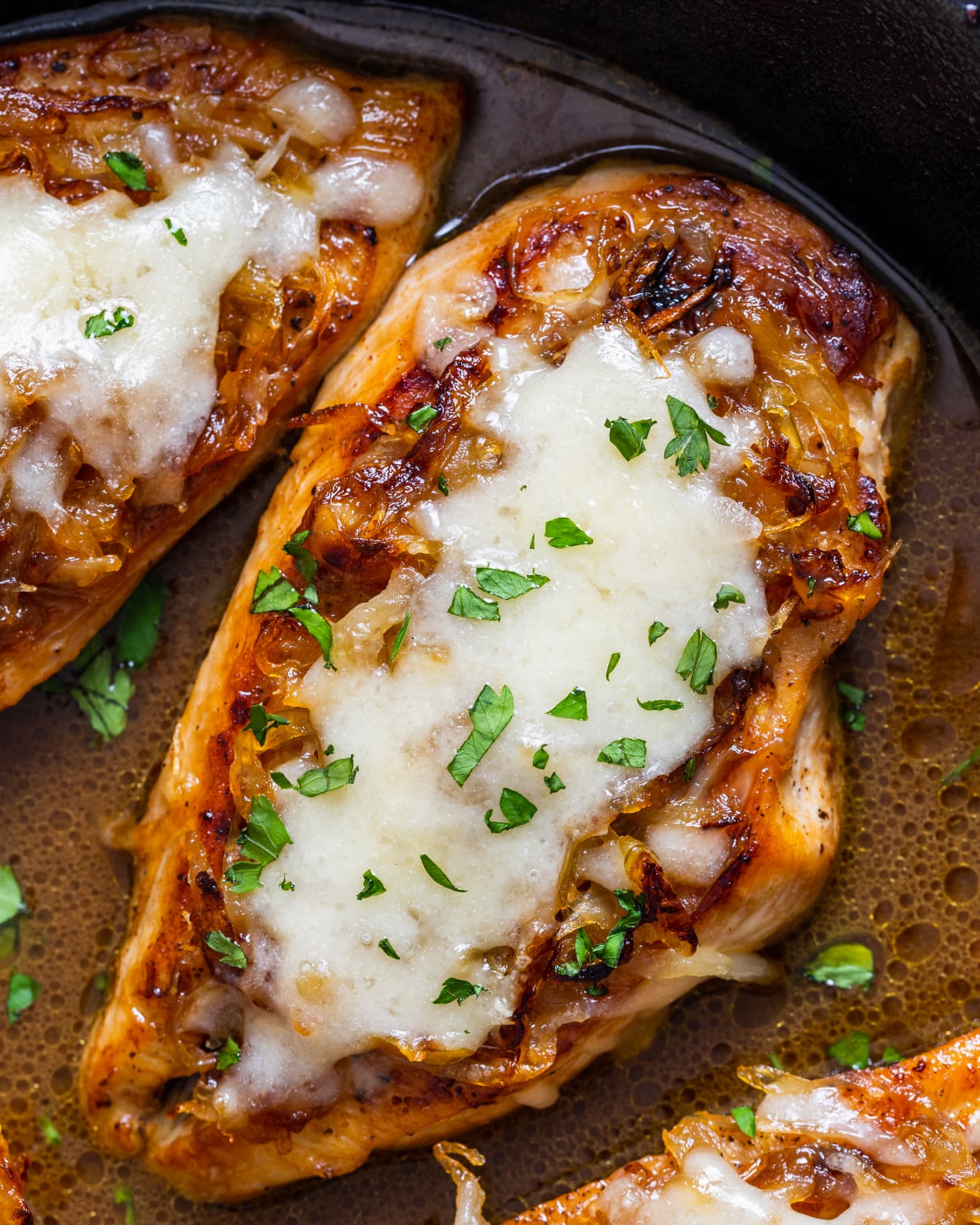OneSkillet French Onion Chicken Kitchn