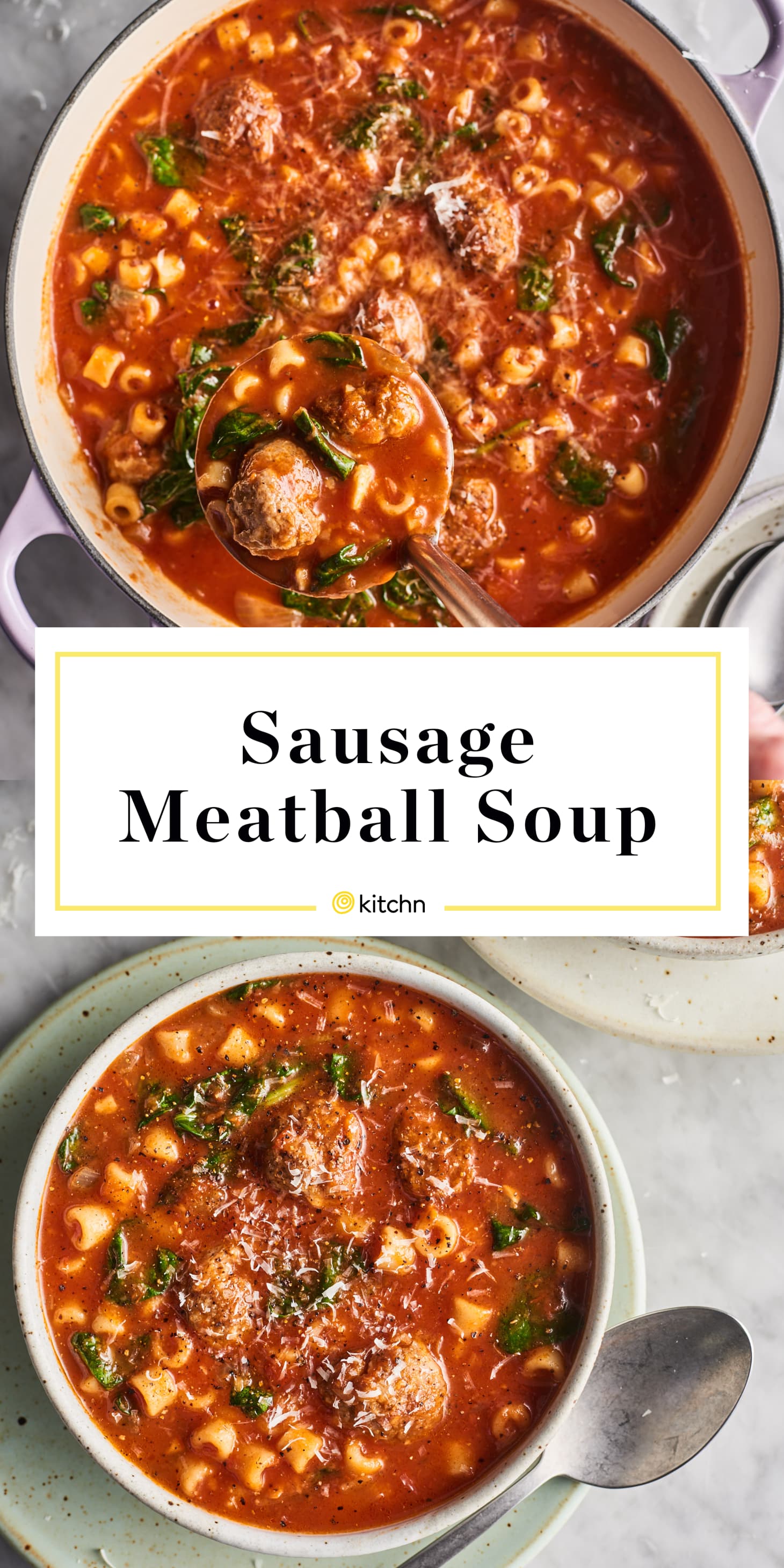 Easy Sausage Meatball Soup | Kitchn