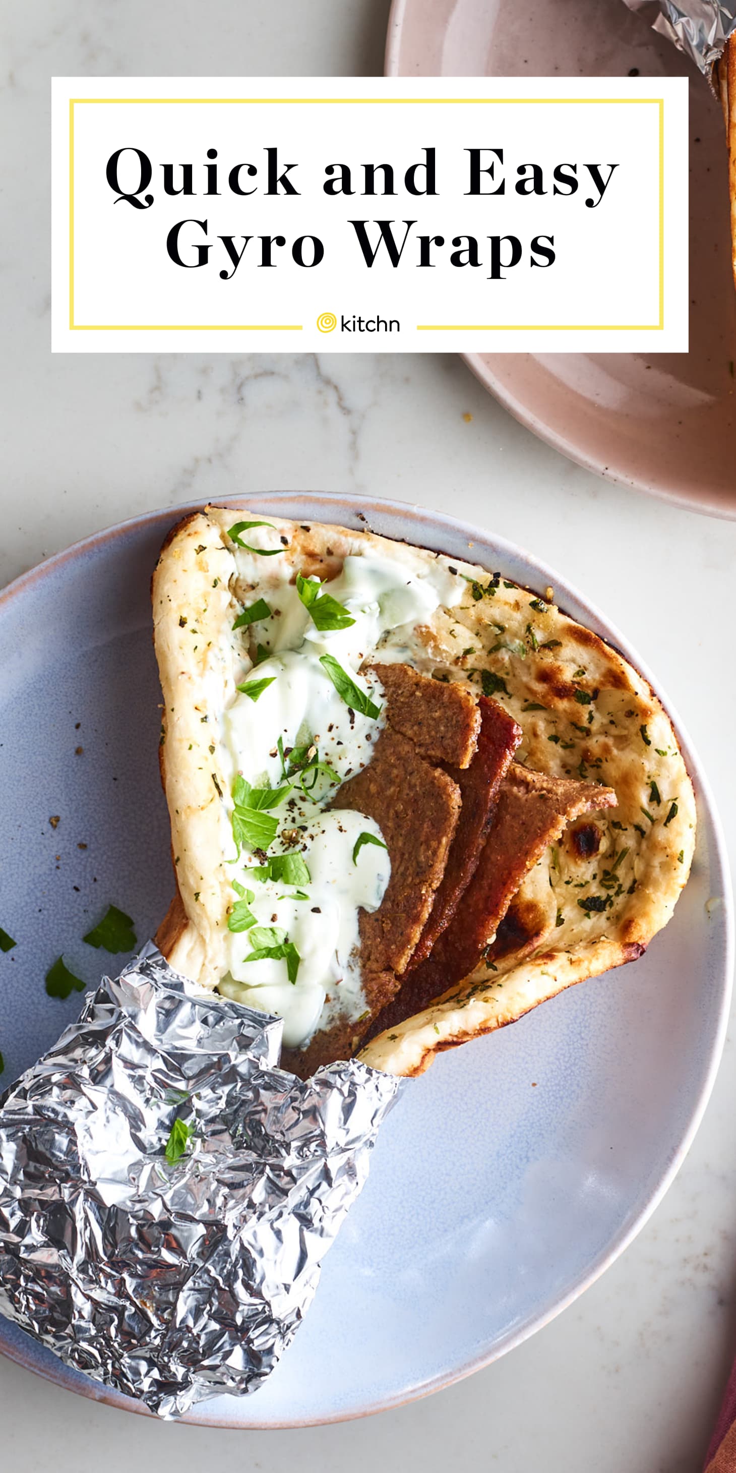 Trader Joe's Quick and Easy Gyro Wraps Recipe Kitchn