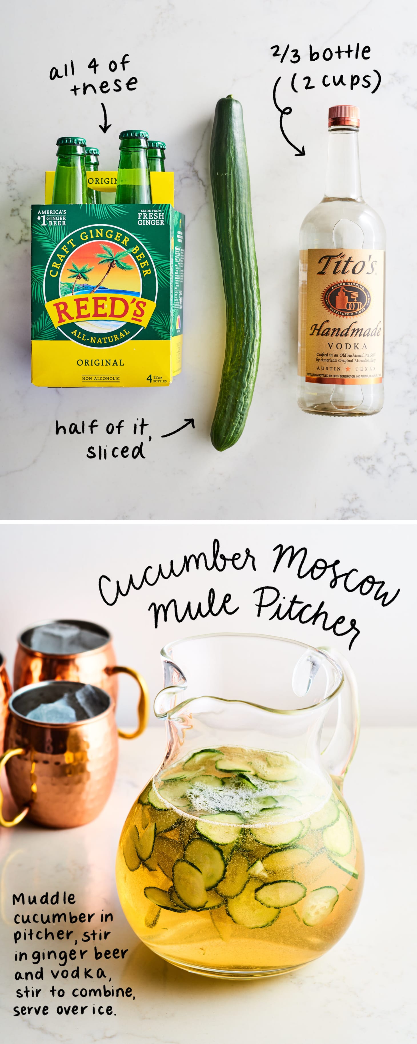 3-Ingredient Vodka Pitcher Cocktails to Serve a Crowd | Kitchn