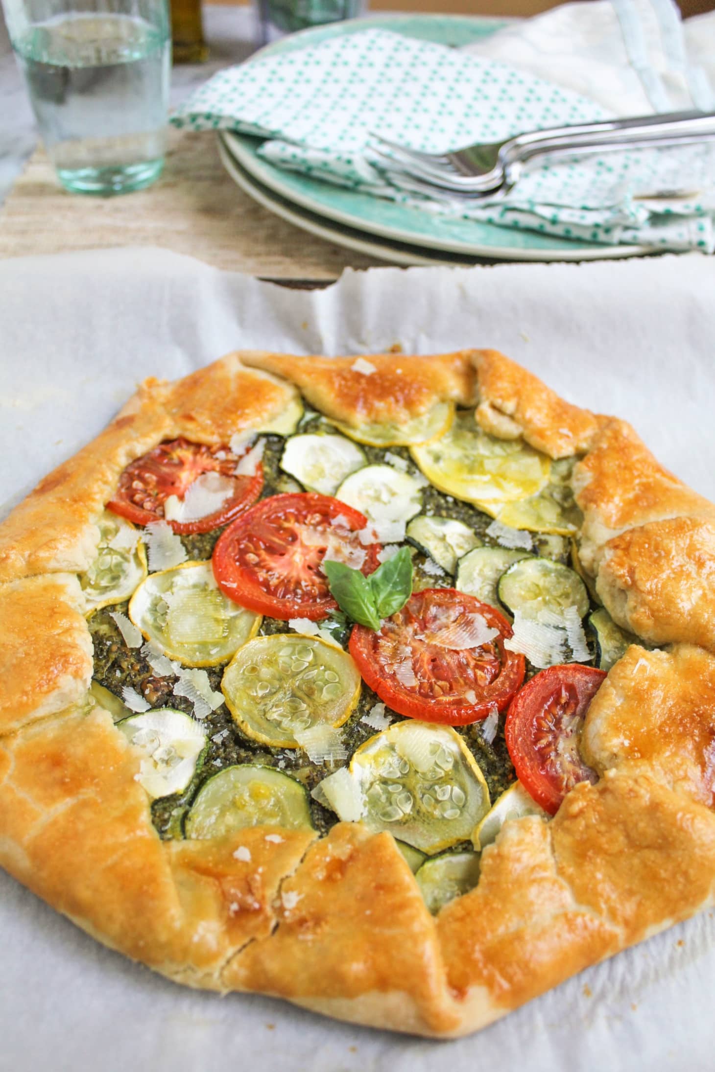 Recipe Summer Vegetable Galette with Pesto Kitchn