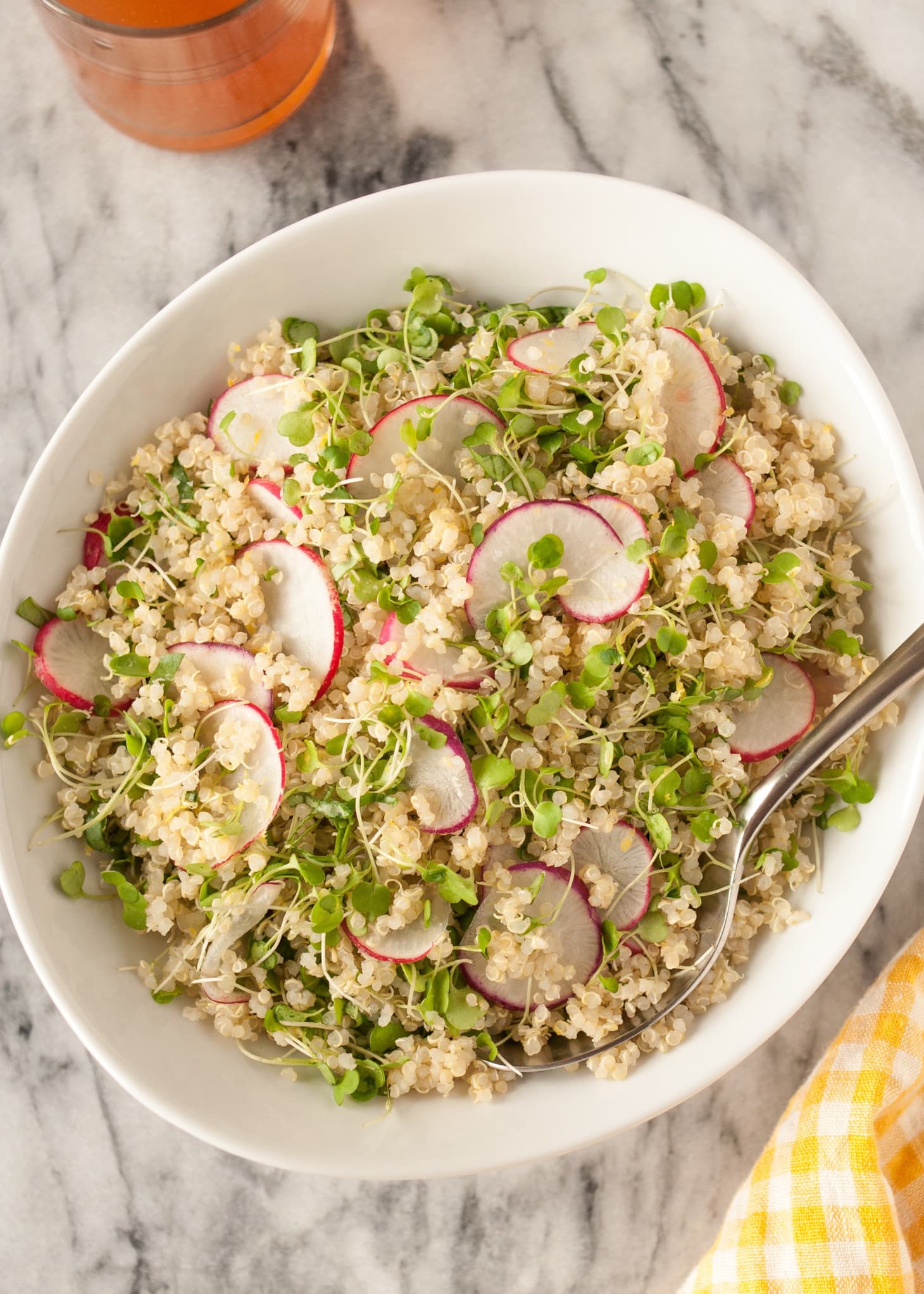 Recipe Quinoa Salad With Spring Radishes And Greens Kitchn