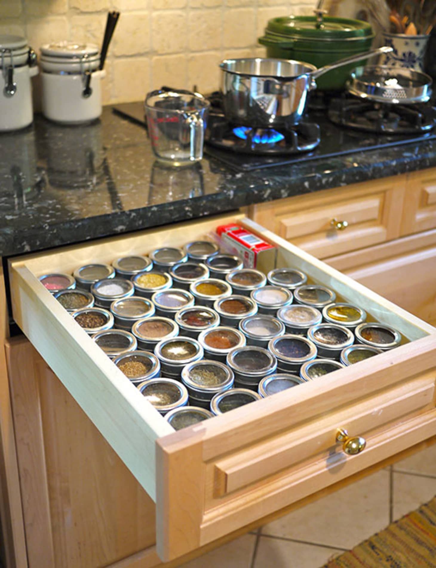 Our Guide To Cleaning Out Your Messy Spice Drawer Kitchn