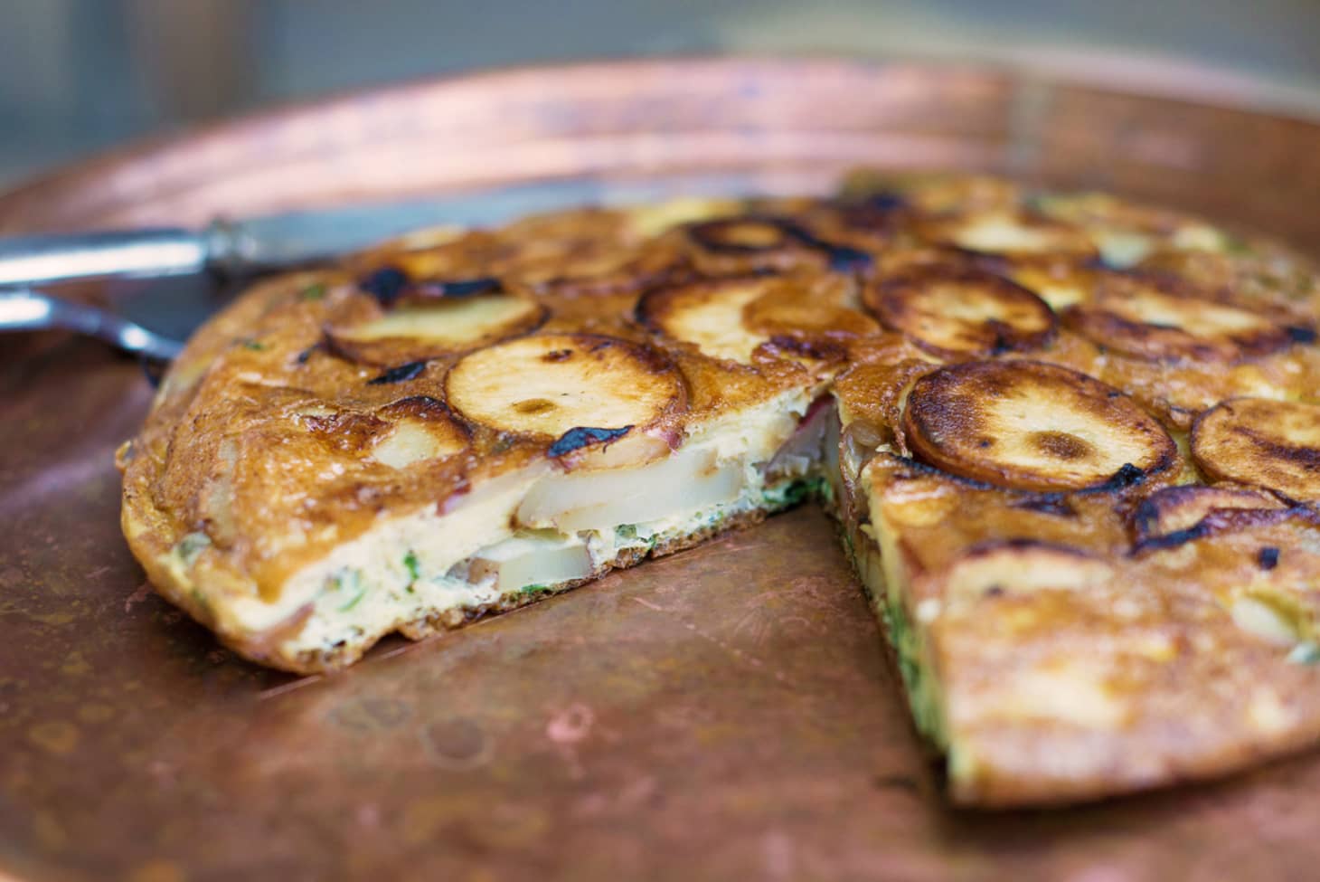 Recipe Tortilla Espanola with Rainbow Chard Kitchn