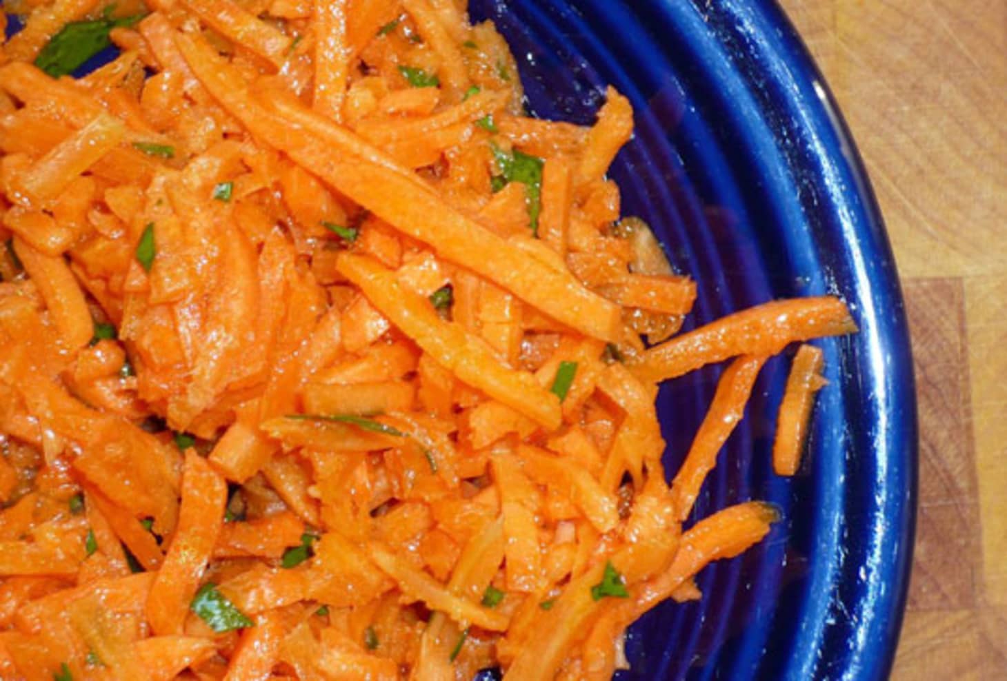 Cool Recipe Grated Carrot Salad with Lemon Dressing Stay Cool! Kitchn
