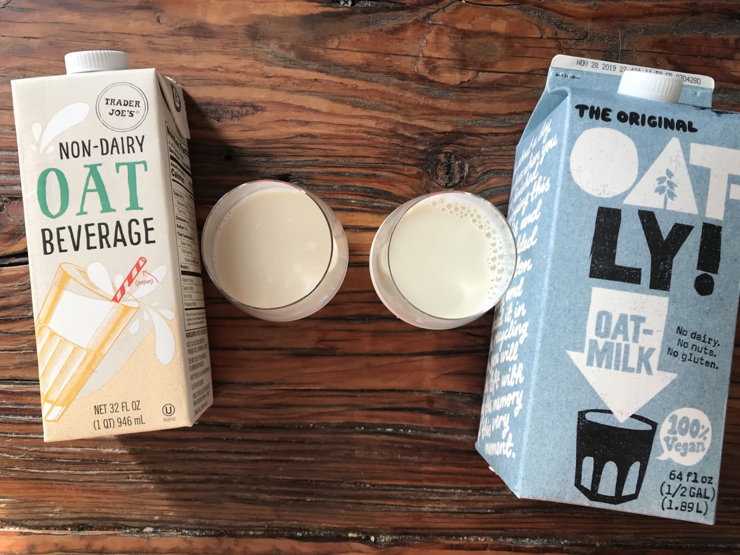 Trader Joes Oat Milk Oatly, Califia Farms Comparison Kitchn
