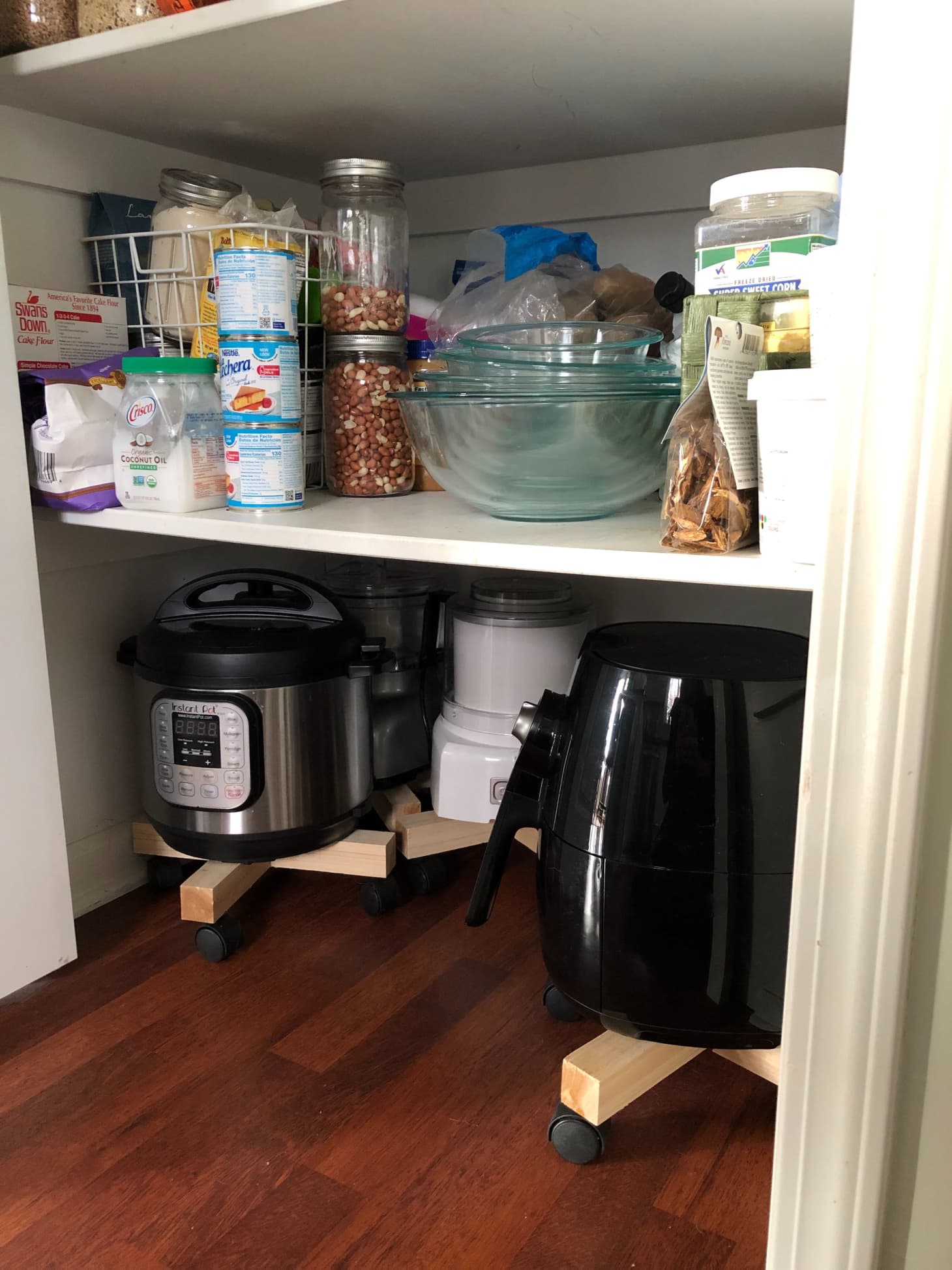 Small Appliance Organizing Ideal Home Depot Kitchn
