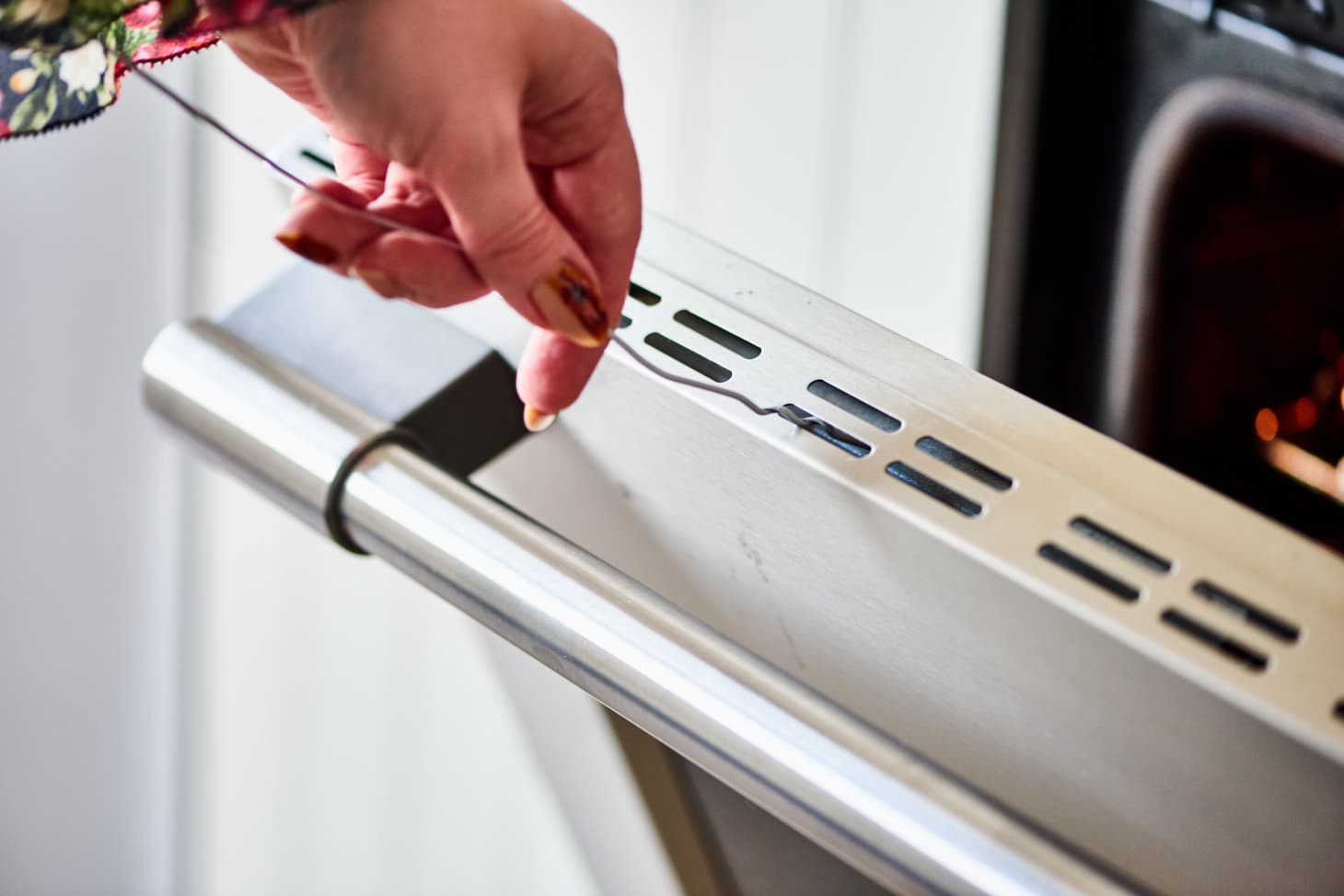 How to clean oven door inside outside between glass kitchn