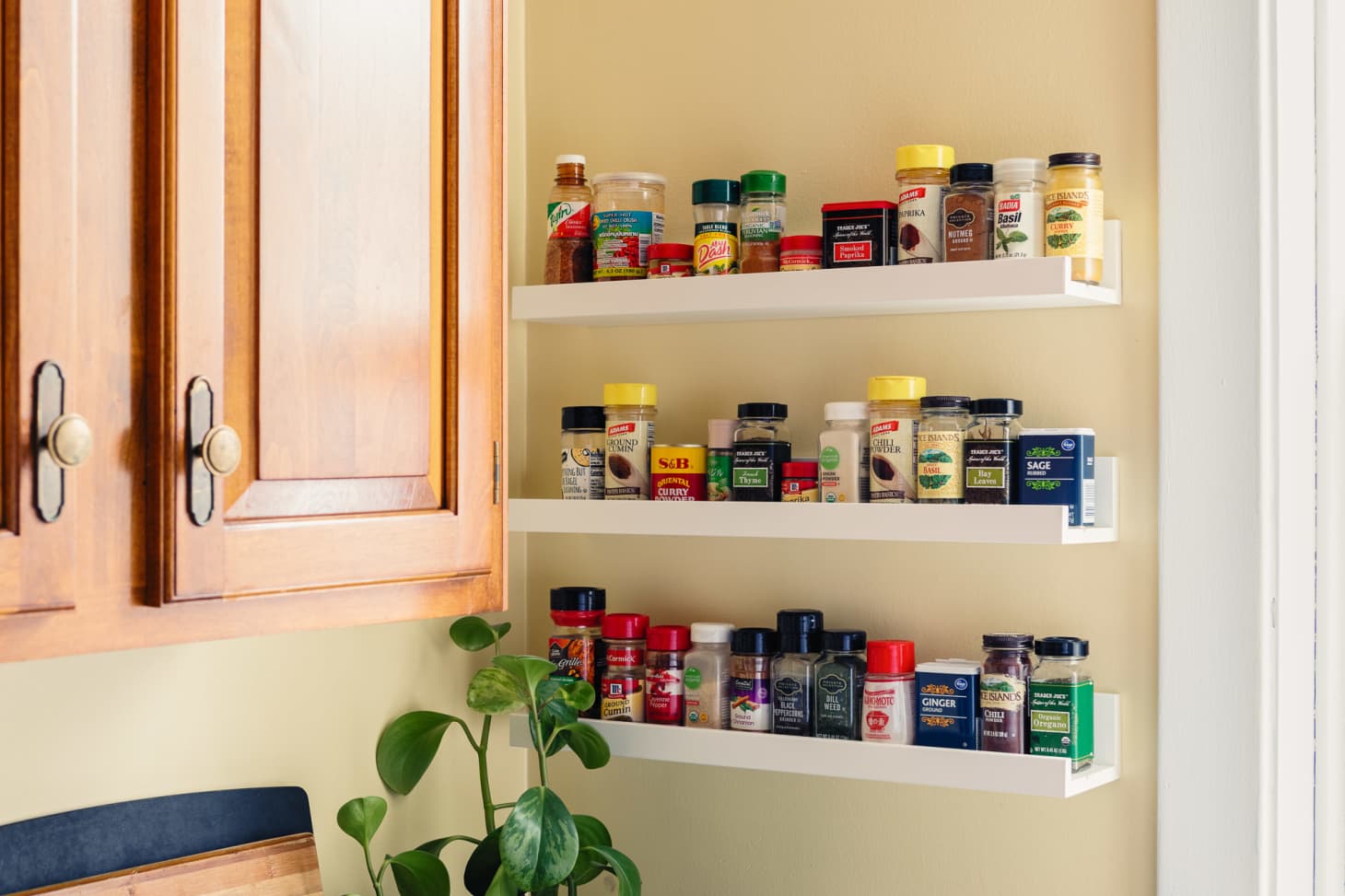 Ikea Hack - Picture Ledge Spice Organizer | Kitchn