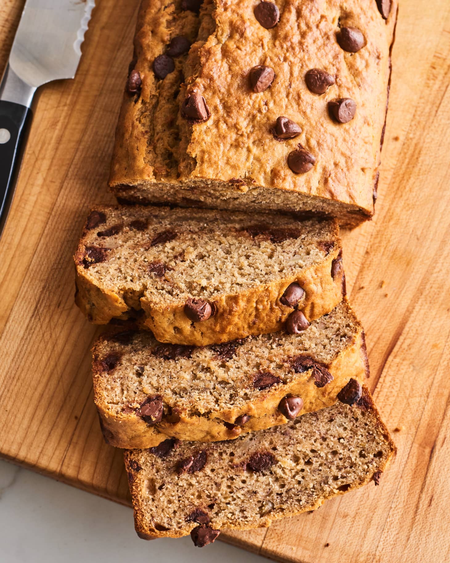 UltraMoist Chocolate Chip Banana Bread Kitchn