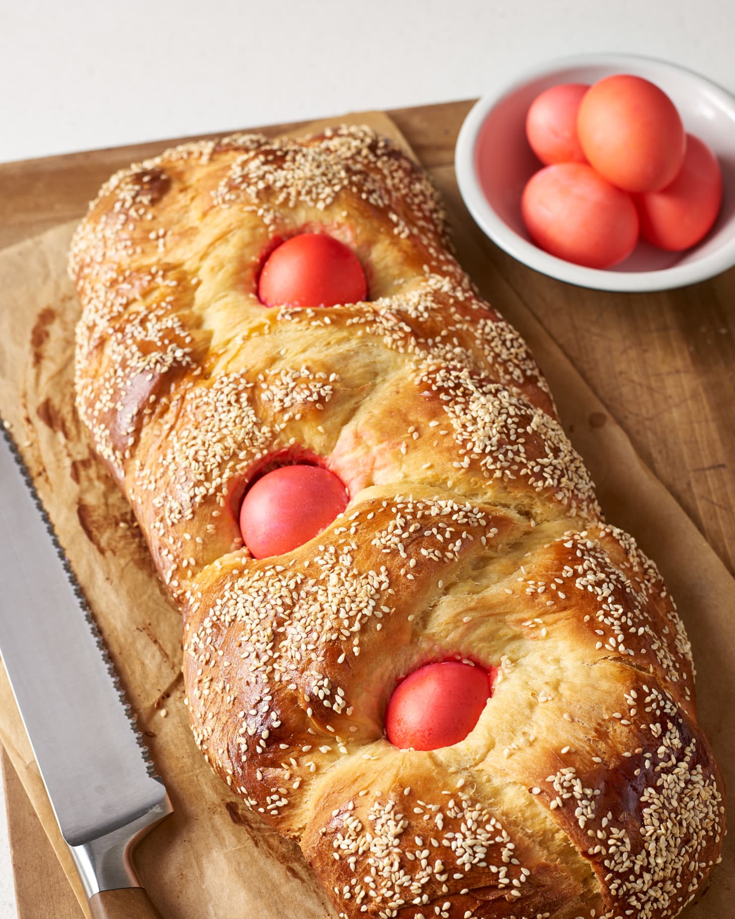 Greek Easter Bread - Traditional Tsoureki Recipe | Kitchn