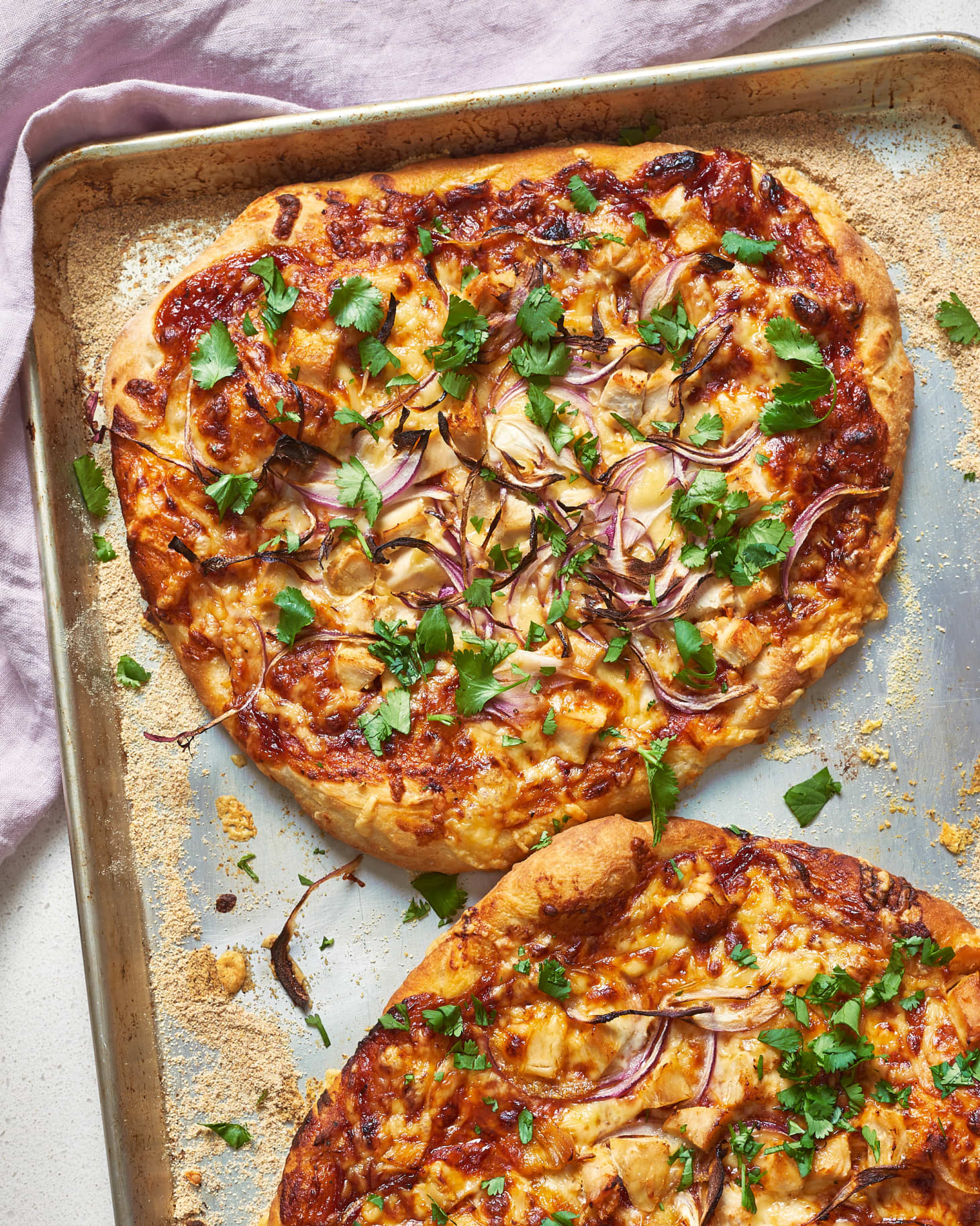 Weeknight BBQ Chicken Pizza Kitchn