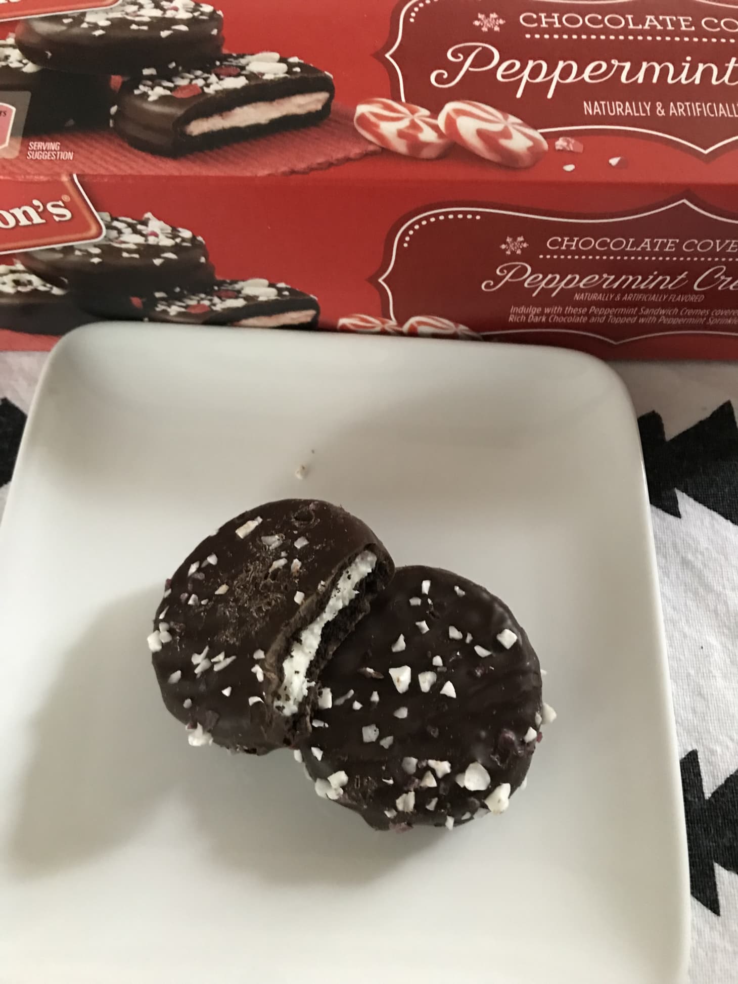 Aldi Christmas Food Reviews Peppermint Stollen Kitchn 5795