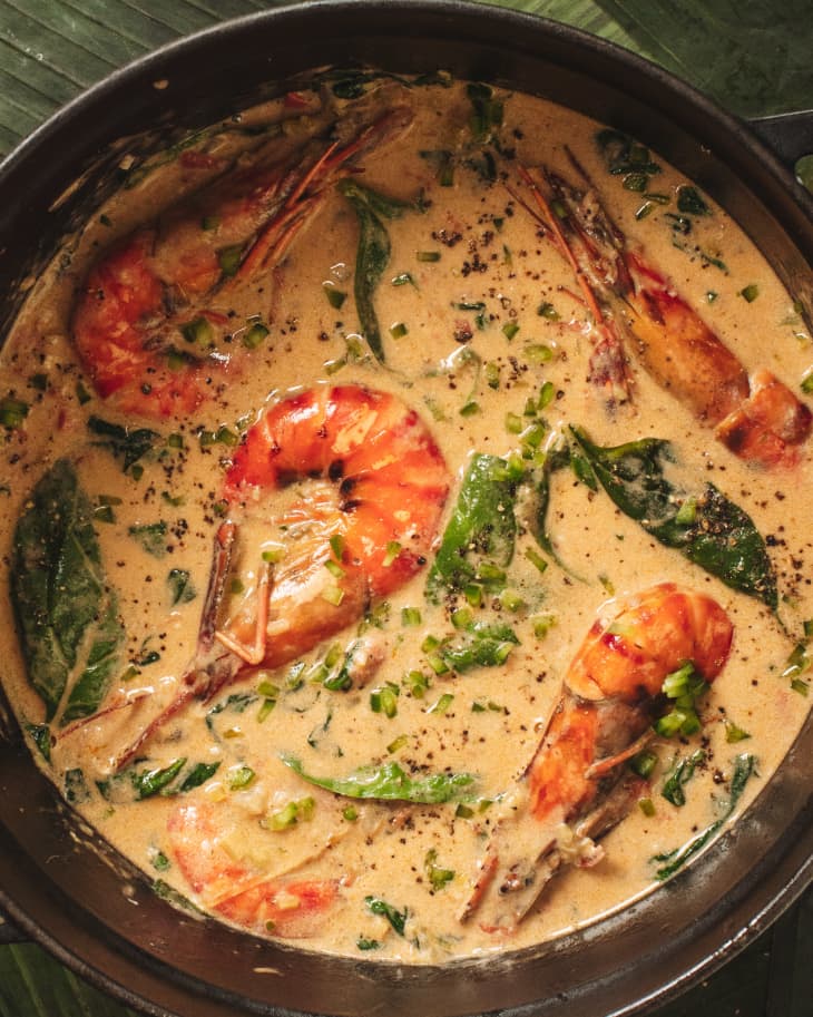 Ginataan Na Sugpo (Prawns with Coconut Milk) | The Kitchn