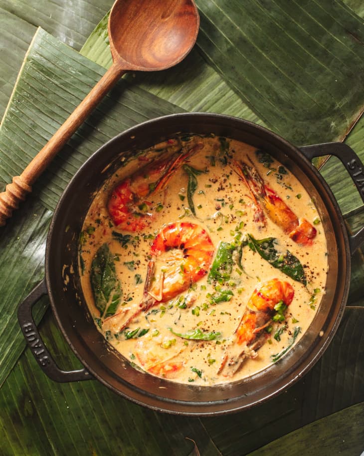 Ginataan Na Sugpo (Prawns with Coconut Milk) | Kitchn