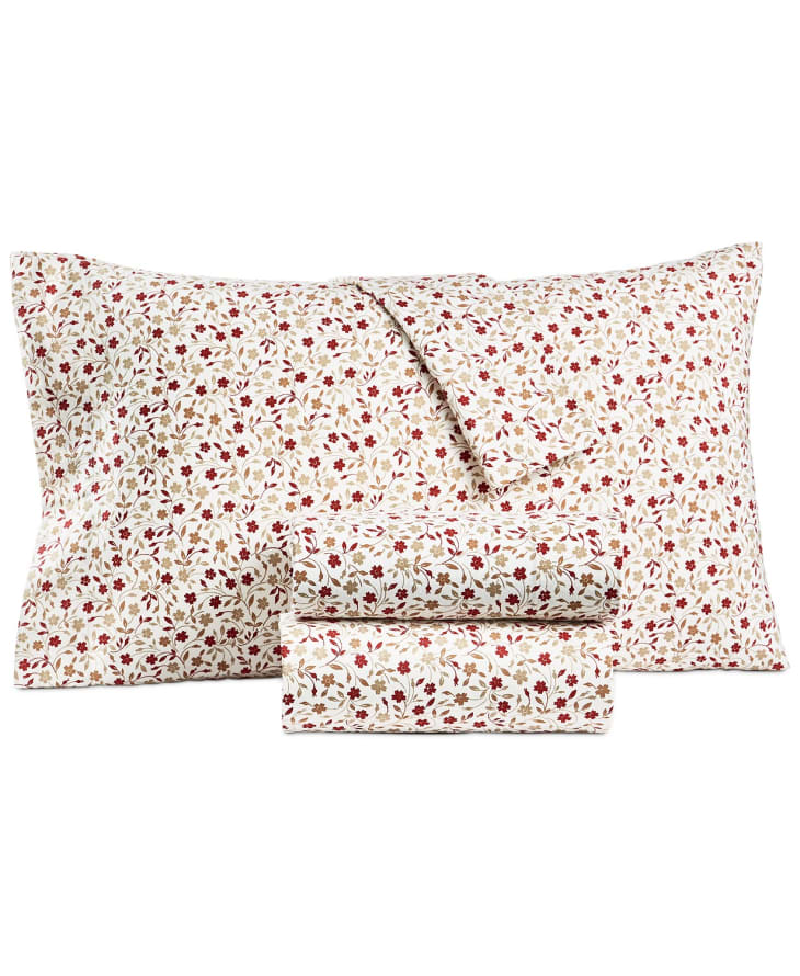 Product Image: Martha Stewart Collection Printed Cotton Flannel 4-Pc. Queen Sheet Set, Created for Macy's