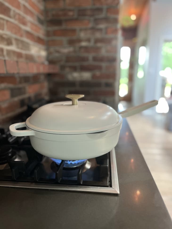 All-in-One 4 QT Hero Pan with Steam Insert by Drew Barrymore