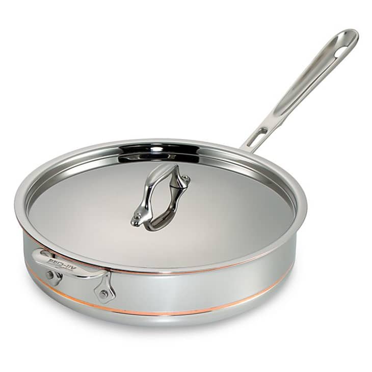 All-Clad 3-Quart BD5 Stainless Sauce Pan with Lid - Second Quality