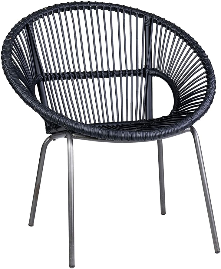 East at Main Louanne Occasional Chair in Black at Amazon