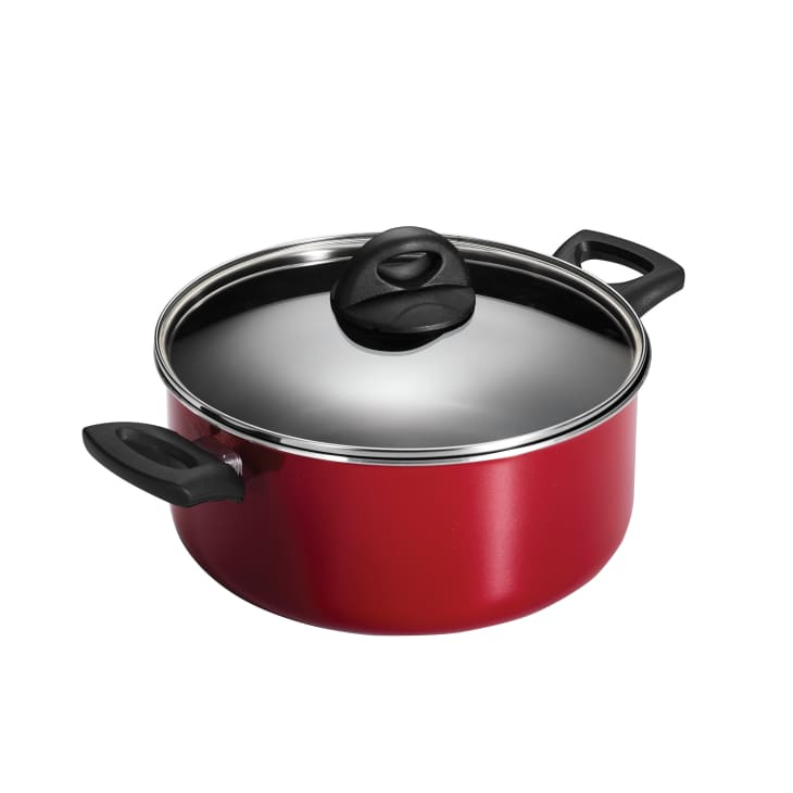 Product Image: Tramontina Everyday 5-Qt. Non-Stick Red Covered Dutch Oven