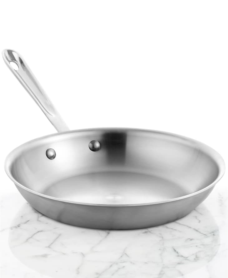 All-Clad D5 Brushed Stainless Steel 10" Fry Pan at Macy’s