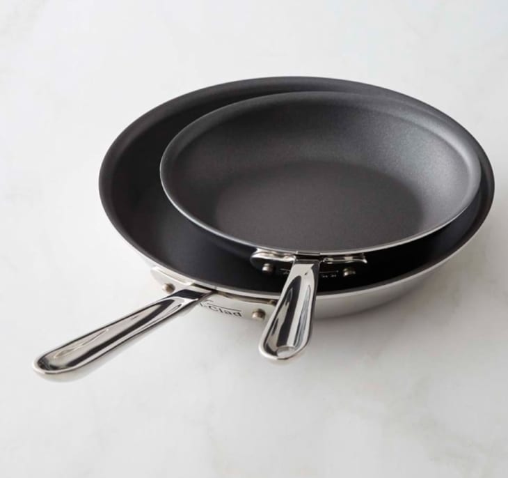 All-Clad d5 Stainless-Steel Nonstick Fry Pan Set at Williams Sonoma