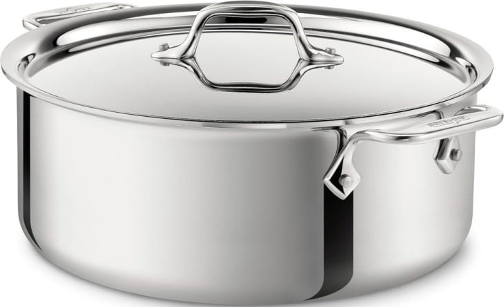 All-Clad 6-Qt. Stockpot with Lid at Home & Cook Groupe SEB Brands: All-Clad Krups Rowenta T-Fal
