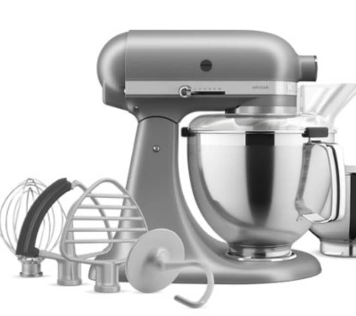 Artisan Series Tilt-Head Stand Mixer with Premium Accessory Pack at KitchenAid