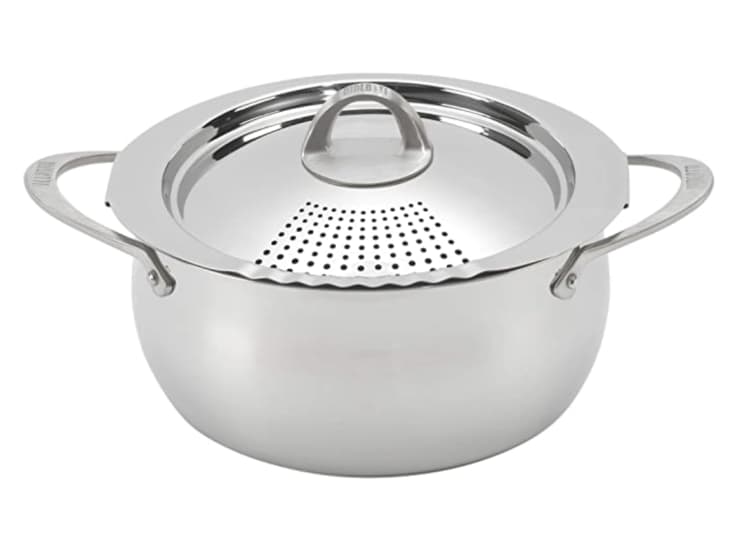 Product Image: Bialetti Oval 6 Quart Multi-Pot with Strainer Lid