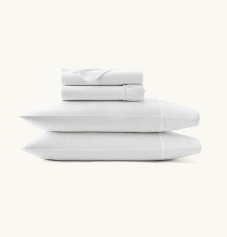 Product Image: Percale Hemmed Sheet Set,Queen
