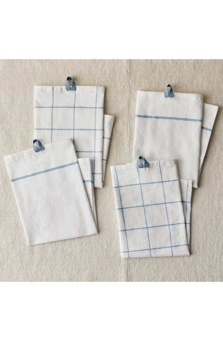 Five Two Essential Set of 4 Flour Sack Kitchen Towels at Nordstrom