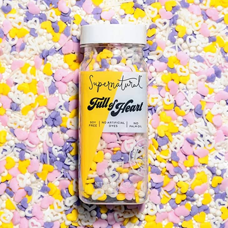 Full of Heart Natural Confetti Sprinkles by Supernatural at Amazon