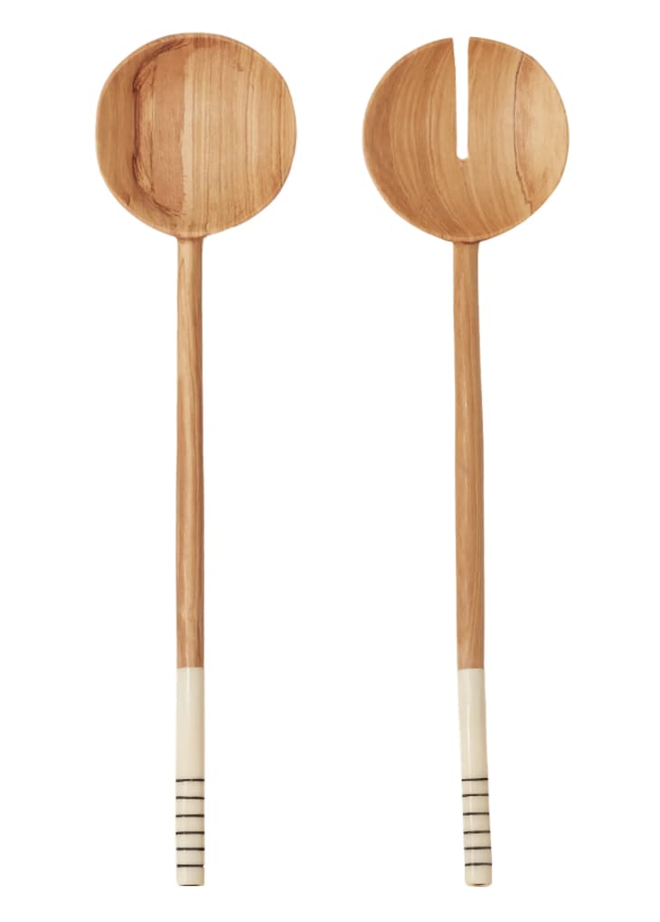 GOODEE x Siafu Olive Wood Serving Spoons at Nordstrom