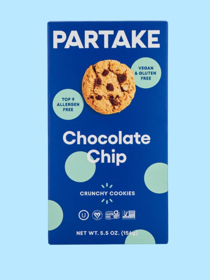 Partake Crunchy Chocolate Chip Cookies, 3-pack at Partake Foods