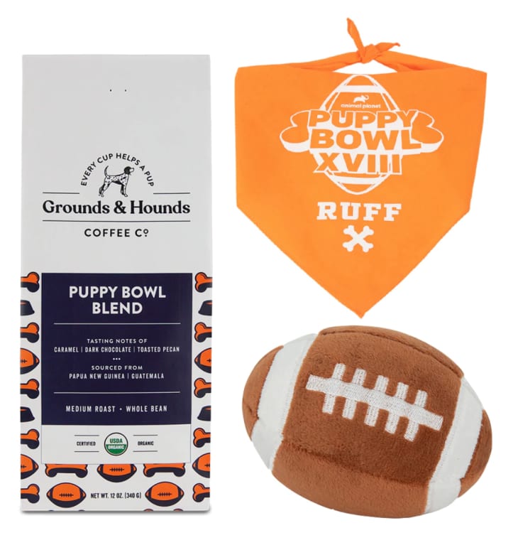 Product Image: Grounds & Hounds Coffee Puppy Bowl Bundle