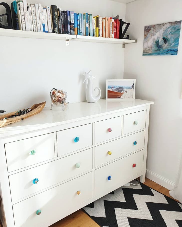 Chest of drawers on sale with shelves ikea