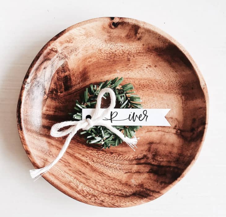 Product Image: Holiday Pine Wreath Place Card