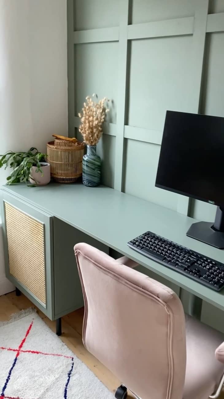 A home-office revamp with an IKEA desk hack