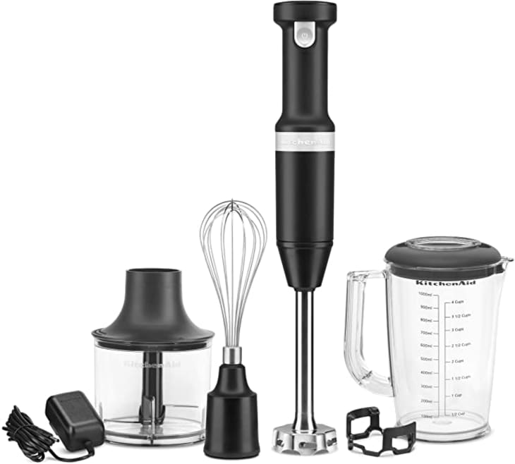 KitchenAid Cordless Variable Speed Hand Blender with Chopper and Whisk Attachment at KitchenAid