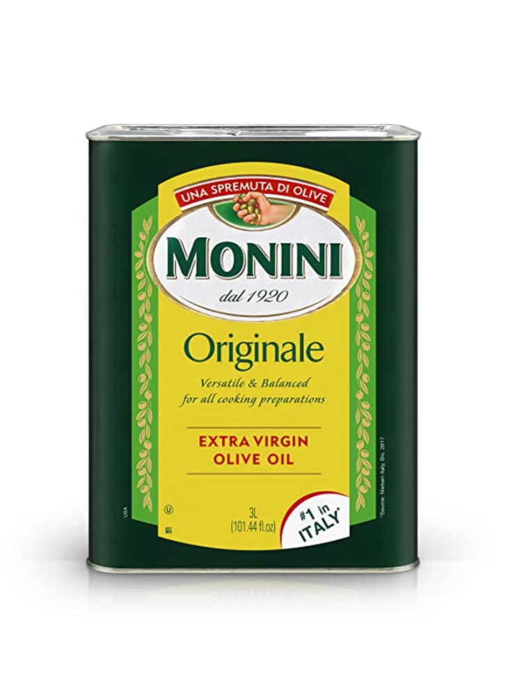 Product Image: Monini Premium Extra-Virgin Olive Oil 3-Liter Tin Can