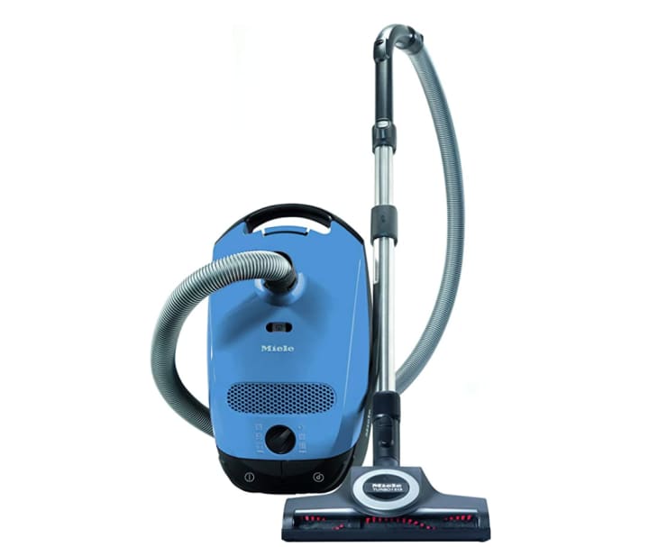 Miele Classic C1 Turbo Team Bagged Canister Vacuum, Tech Blue at Amazon